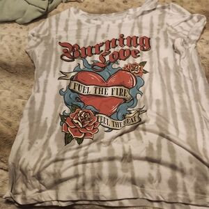 Woman's t-shirt "Burning Love" Size XXXL (21).